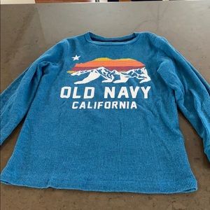 Old Navy long sleeve boys cotton shirt.